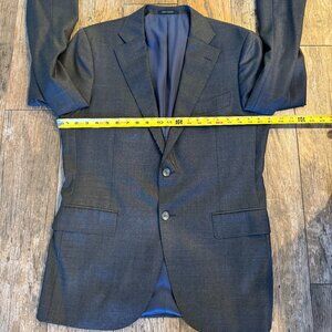 [Full Suit] SUITSUPPLY Gray Lazio Suit Super 110s 42R 34x29 Excellent Condition